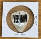 Alan Jackson Tour Guitar Pick - Silhouette - Yee Haw - Pearl