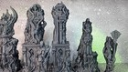 Tabletop Terrain  13 Pcs - Infected Statues  Great For Warhammer 40k aos