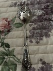 Wallace Sterling Rose Point Pierced Vegetable Serving Spoon 