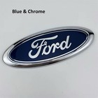 2004-2016 Ford 9  Oval Logo Emblem Grille Tailgate F150 F250 F350us Silver Black