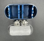 Nikken Magboy Magnet Stress Reliever Hand Massage Roll Balls W case Japan Bumpy