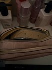 Nwt Coach Mini Carey Pink Logo Shoulder Bag Gold Hardware Brown Strap