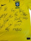 Brazil World Cup 2022 Team Signed Home Jersey With Coa  neymar Richarlison 