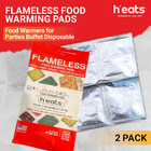 Flameless Food Warming Pads  pack Of 2  - Food Warmers For Parties Buffet Dispos