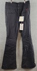 Perfect Moment Aurora Flare Ski Pants Women s L Black Zip Fly With Snap Closure