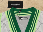 J  Lindeberg Women Golf Barbados Knitted Vest Awkw08151 White greens  small  Nwt
