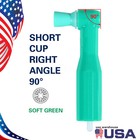 1000 Dental Prophy Angles Soft Cup  Disposable   Latex Free  10 Boxes Of 100 