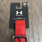 Under Armour Youth Belt Baseball Red New With Tag Up To Size 36 New Logo