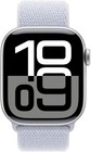 Apple Watch Series 10  gps  42mm Aluminum Case W  Blue Cloud Sport Loop Silver