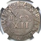 1652 N-2 R-4 Ngc Vf 30 No Pels Pine Tree Shilling Massachusetts Silver Coin 1s