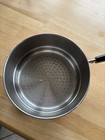 Vtg Revere Ware Stainless Steel Steamer strainer Insert Fits 7 25  2   3 Qt Pan