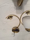 Moe Lighting Flush Mount Ceiling Lights Set Of 3 Mcm Gold