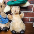 Eden Toys Vintage Peter Rabbit Lot Of 4  Stuffed Animals Plush Soft And Cute