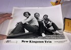 Vintage New Kingston Trio B w Promo Photograph Country Folk Music Rare