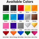 Custom Acrylic Lazer Cut Multi Color Car Emblem Badge Customized Text Names Logo