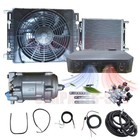 12v Universal Electric Underdash Air Conditioner Dc Auto Car A c Kit Cool heat