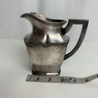 Silver Plated Pitcher Simpson Hall Miller Shm co Flowers Vtg Pre Owned Tarnished