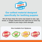 Nylabone Puppy Ring Bone Chew Toy - Puppy Chew Toys For Teething - Puppy Supplie
