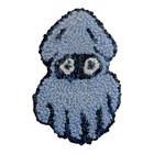 Vtg Punch Needle Mariocart  Koopa Trooper Turtle Baby Bloopers Embroidery Patch