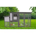79  Large Chicken Coop With Upgraded Perches wooden Chicken Cage W nesting Box