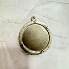 Vintage 10k Plated Saint Christopher Charm Protect Us Engravable Travel Pendant