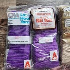 Cm   Caron Latch Hook Yarn Lot 15 Mixed Color Craft Rug Yarn Supplies 