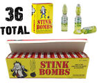 36 Liquid Stink Bombs   Butt Crack Ass Smell   1 Fart Spray Combo Set Gag Joke