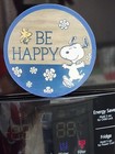 Charlie Brown  Fridge Magnet And One  Sticker  be Happy Snoopy Peanuts 