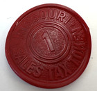 Lot 14 Vintage Tokens Wwii Opa Red Point Food Ration Ok Wa Mo Sales Tax History