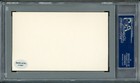 Michael Burke Signed 3x5 Index Card New York Yankees President Psa dna