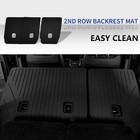 Floor Mats Backrest Mat Tpe Trunk Liners For 2016-2025 Dodge Durango 6 7 Seats