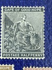 1882-83 Cape Good Hope  Partial Set  No Frame Lines  Watermark 2  Used  Hinged 