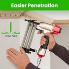 Meite 18 Gauge Brad Nails Assorted 4 Size  5 8   3 4   1   1-1 4   Galvanized