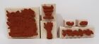 1999 Stampin-up Rubber Stamp Kit  Bountiful Blessings  Pumpkin  6 Stamps