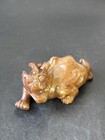 Antique Chinese Carving Jade Bixie Figurine Lucky Beast Statue Ornament          