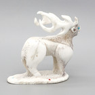 Zuni Fetish-antler Elk Fetish By Todd Lowsayatee-native American