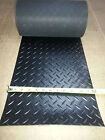 Diamond Rubber Matting Roll  12  Wide X 20 25 Ft Long Free Shipping 