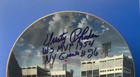 Dusty Rhodes Autographed Ny Giants 1954 World Series Mvp Polo Grounds L e Plate 