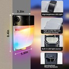 Outdoor Rgb Led Wall Pack Light With Smart App  2 Pack  Ip65 Waterproof