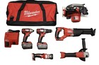 Milwaukee M18 Cordless Lithium-ion 6-tool Combo Kit  2696-26 
