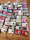 Lot Of 100 Digital Cameras Nikon  Casio   Kodak Samsung For Parts Or Repair Only