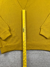 Vintage Sears Kings Road Sweater Mens Xl Mustard Yellow Orlon 60s 70s Cardigan