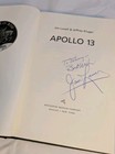 Signed - Nasa  Astronaut Jim Lovell Book  apollo 13  Excellent Condition Lib