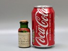 Antique Medicine Bottle Green Label Poison Morph Sulph James Wolley Manchester