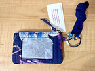 Nwt Vera Bradley Womens Zip Id Case And Lanyard Combo Mayfair In Bloom