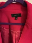 Talbots Pink Solid Button Blazer Jacket W  Pockets Plus 22w Classic Fit