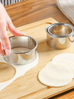 3pcs Reusable Stainless Steel Dumpling Maker - Easy-to-use Kitchen Press Tool