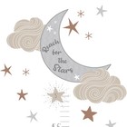 Lambs   Ivy Celestial Moon   Stars Toddler kids Growth Chart Wall Decal sticker