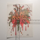 Vintage 1970s Heat Transfer   Alice Cooper   Nos Iron-on T-shirt Graphic