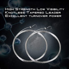 Fly Fishing Tapered Leader Line 6 Pack -pre-tied Loop- Tensile Strength- Abrasio